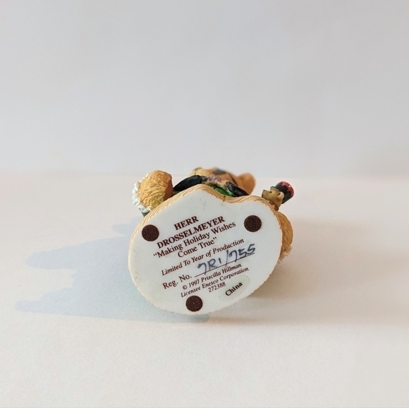 1997 Cherished Teddies Herr Drosselmeyer Nutcracker Figurine - Picture 4 of 5